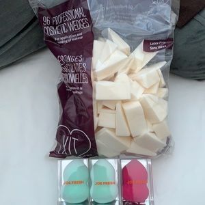 Joe fresh makeup blending sponge and wedges bundle